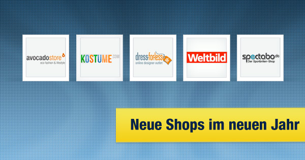 Neue Shops